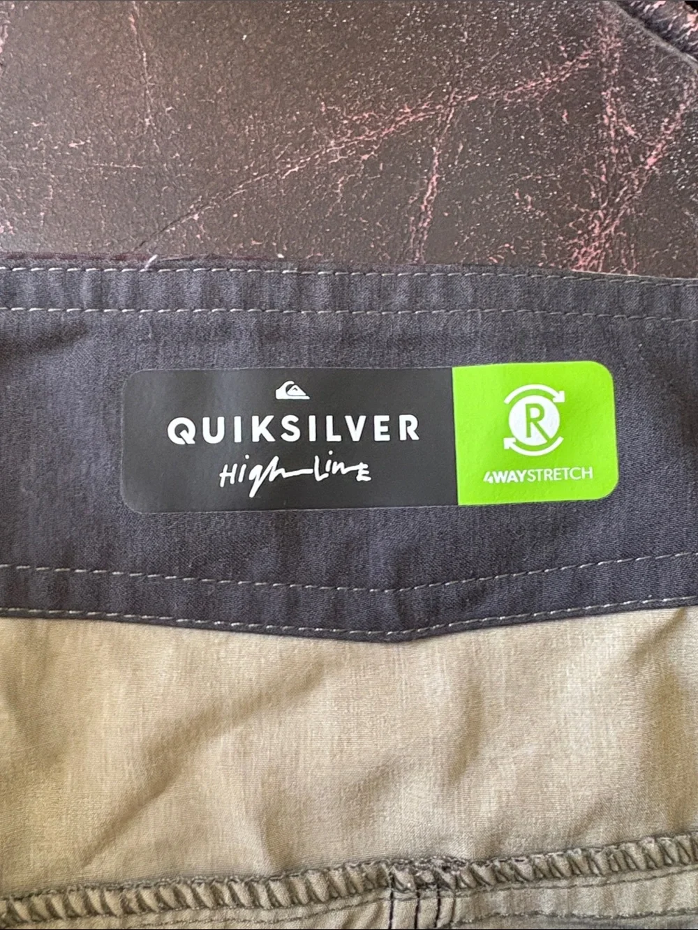 Quiksilver Men's Camo Boardshorts in Green, Brown, Tan
